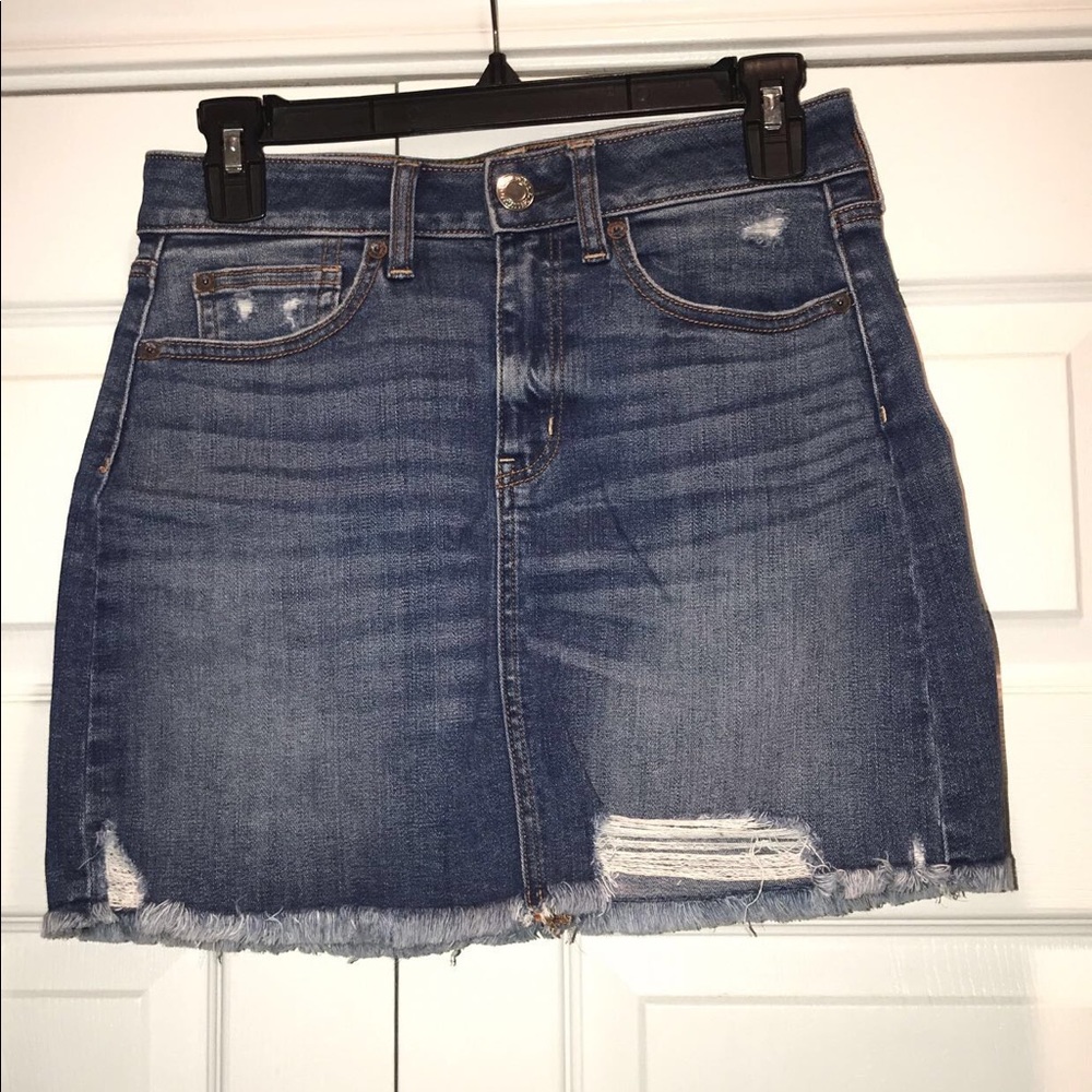 AE Jean skirt